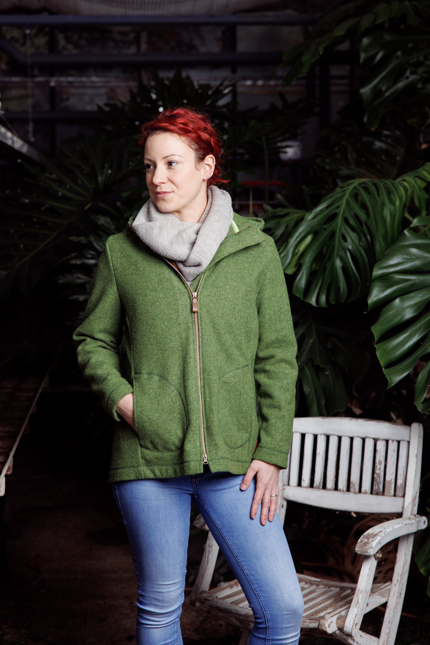 PureWool Merino Damenjacke