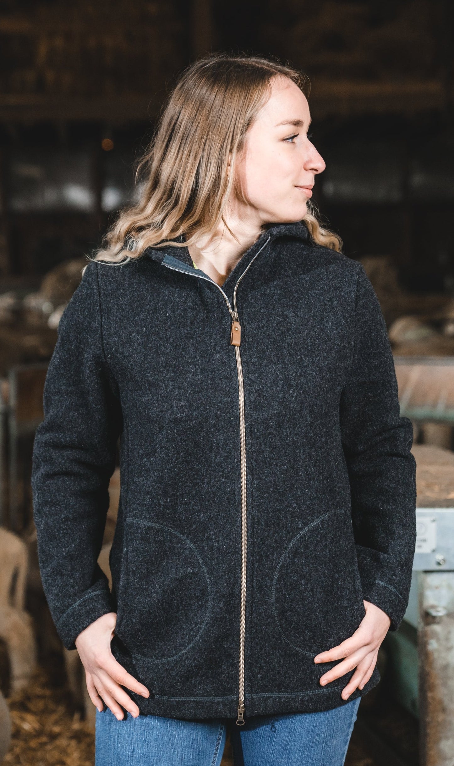 PureWool Merino Damenjacke