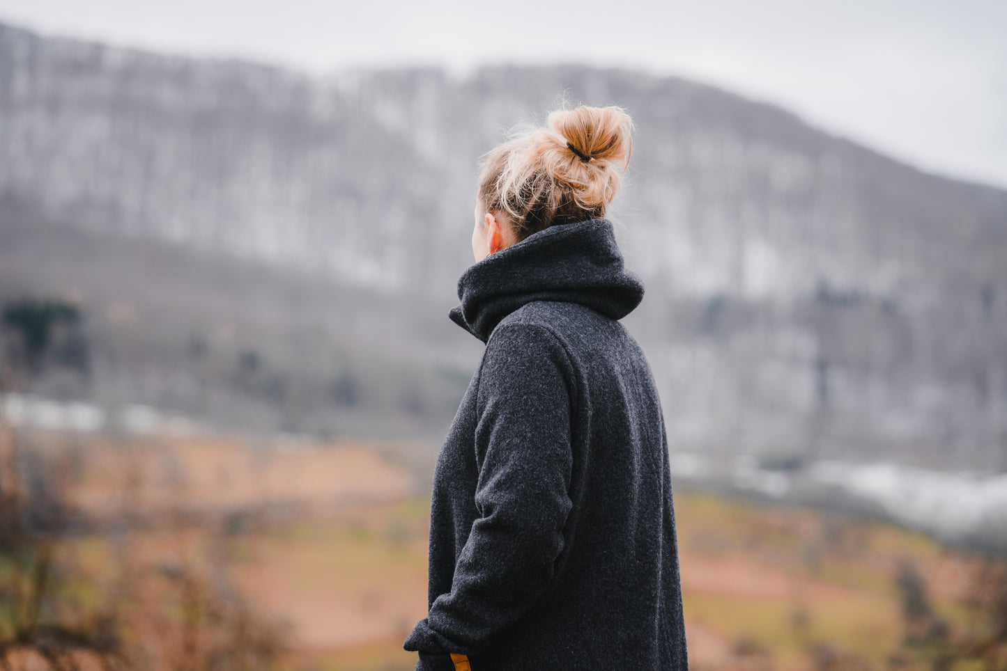 NatureGlow Merino Damenmantel